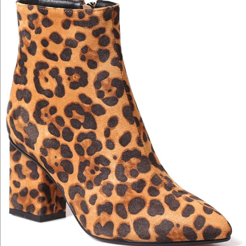 Cheetah Booties